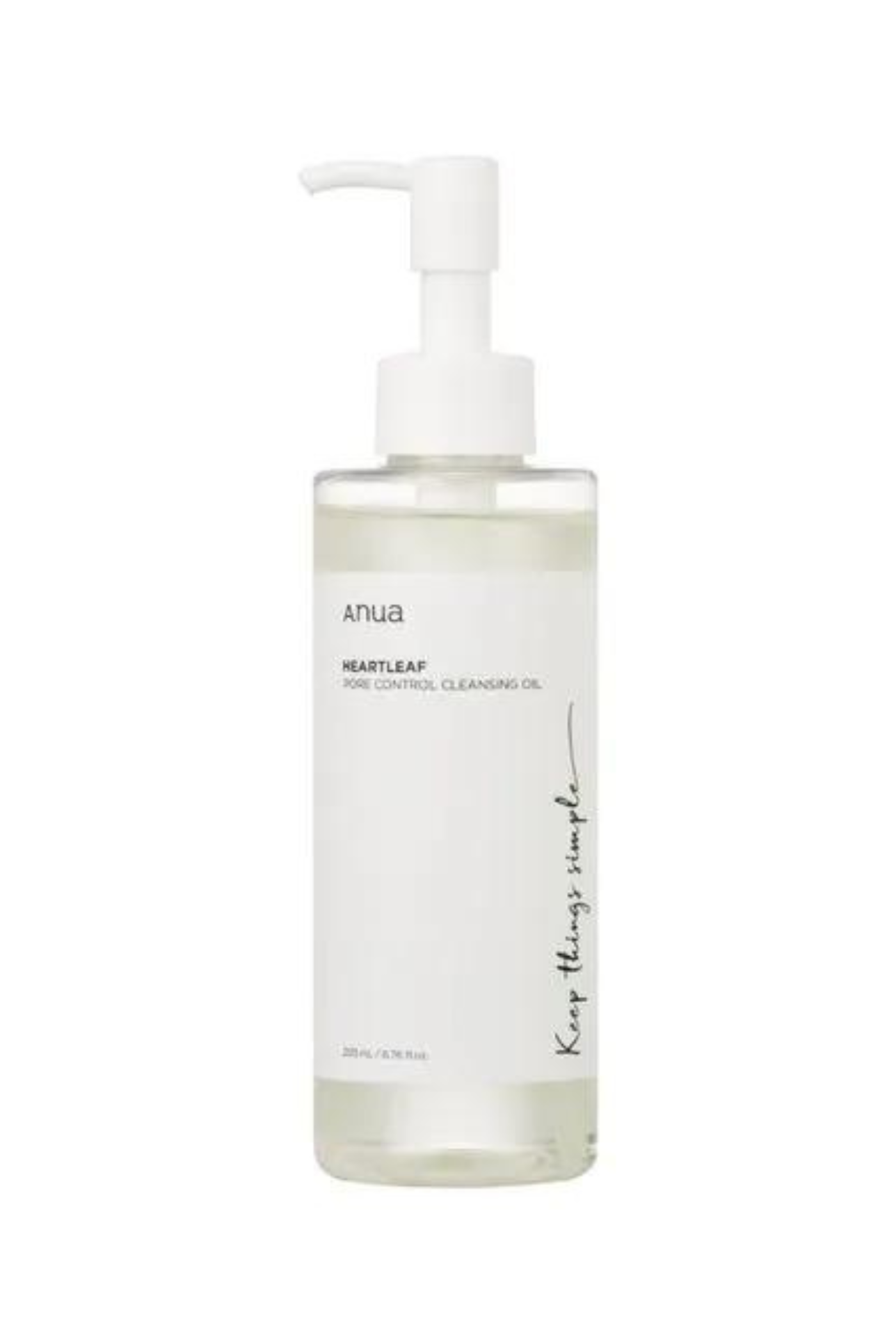 Anua HEARTLEAF PORE CONTROL CLEANSING OIL makeup remover kbeauty