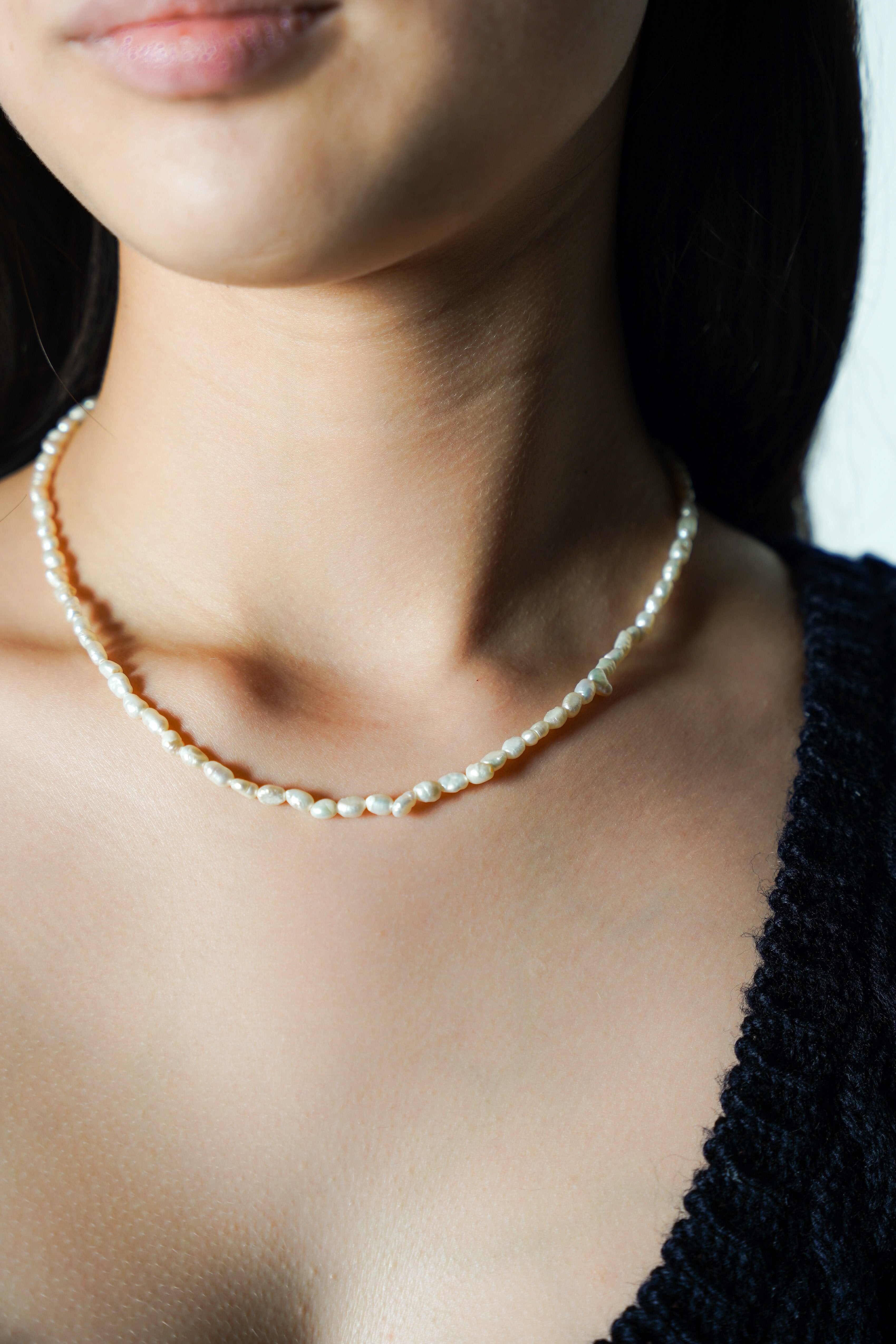 Fresh Water Pearl Beaded Necklace