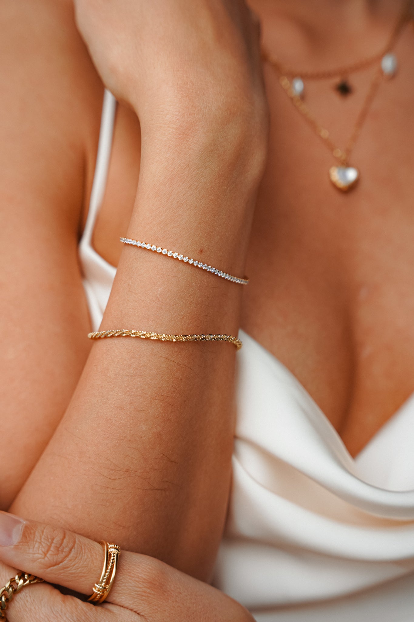 Pave-Armband 